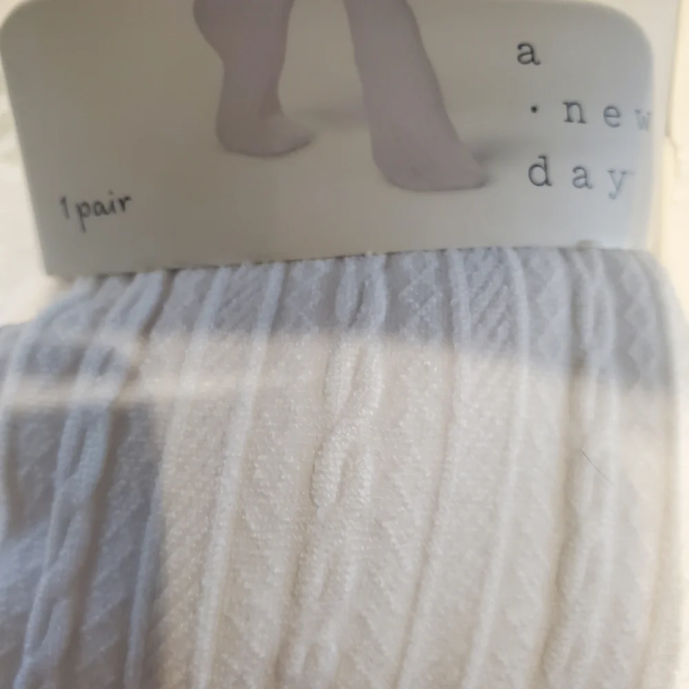 Hot Kiss Knee Hi Socks - White Chinese Laundry Black Tights Plus 3 More